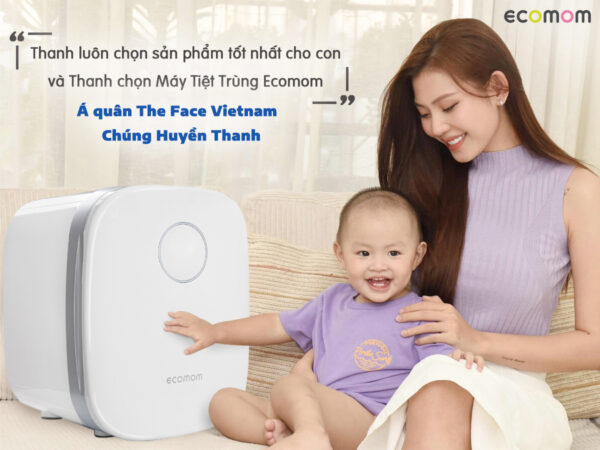 Máy tiệt trùng sấy khô khử mùi bằng tia UV Ecomom 202 Pro Advanced