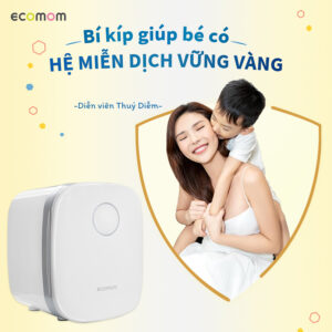 Máy tiệt trùng sấy khô khử mùi bằng tia UV Ecomom 202 Pro Advanced