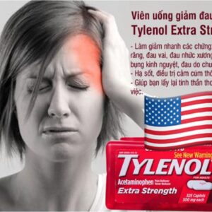 SIRO HẠ SỐT TYLENOL CỦA MỸ CHO TRẺ 2-11 TUỔI VỊ CHERRY