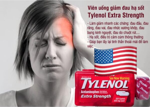 SIRO HẠ SỐT TYLENOL CỦA MỸ CHO TRẺ 2-11 TUỔI VỊ CHERRY