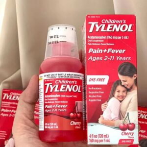 SIRO HẠ SỐT TYLENOL CỦA MỸ CHO TRẺ 2-11 TUỔI VỊ CHERRY