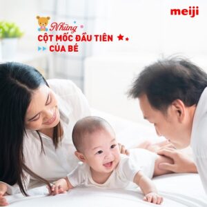 Sữa Meiji Infant Formula Ezcube Nhập Khẩu Nhật Số 0 bé Từ 0-12 Tháng (Hộp 20 thanh)