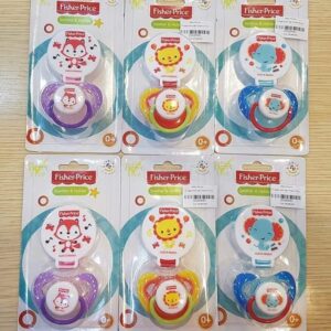 Núm/ti giả silicone kèm dây đeo Fisher Price