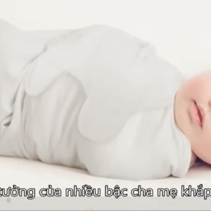 Chăn quấn xanh lơ L Summer Infant