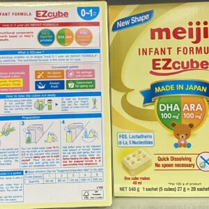 Sữa Meiji Infant Formula Ezcube Nhập Khẩu Nhật Số 0 bé Từ 0-12 Tháng (Hộp 20 thanh)