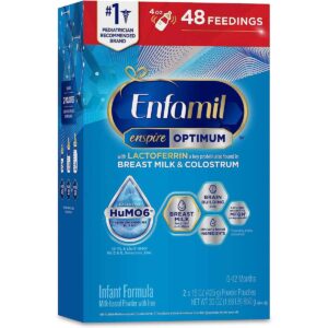 Sữa Bột Enfamil Enspire HuMO6 Nội Địa Mỹ Từ 0-12 Tháng Hộp Giấy 850G