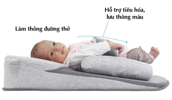 GỐI ĐỆM NGỦ 3 IN 1 BABYMOOV PLUS PHÁP CAO CẤP