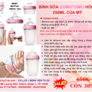 BÌNH SỮA COMOTOMO THẦN THÁNH