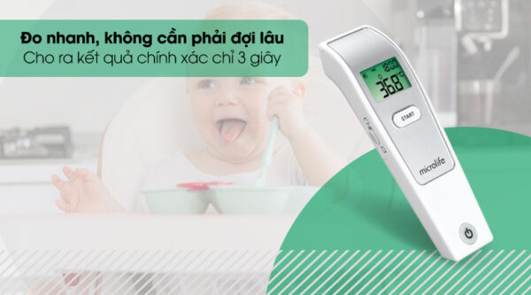 Nhiệt kế hồng ngoại đo trán Microlife FR1MF1