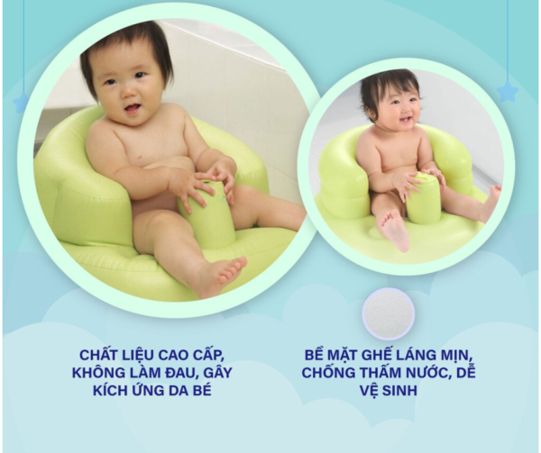 GHẾ HƠI TẬP NGỒI CHO BÉ