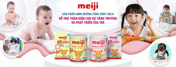 Sữa Meiji HP nội địa Nhật 850g cho trẻ dị ứng đạm bò