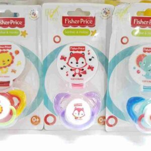 Núm/ti giả silicone kèm dây đeo Fisher Price