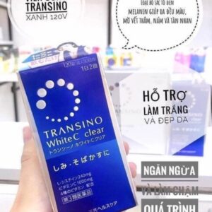 Viên uống Transino trắng da White C Clear Nhật 120 viên ( CHÍNH HÃNG )