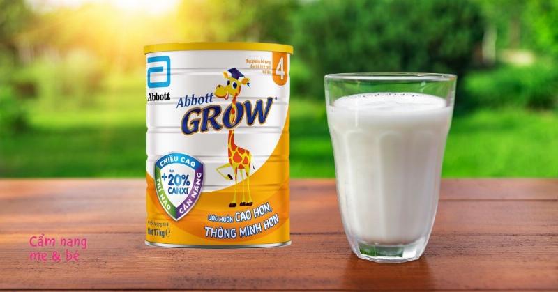 Sữa Abbott Grow 6-12 Tháng và Táo Bón
